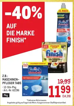 Metro Maschinen-pfleger tabs Angebot