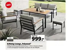 Hagebau Dining-lounge polywood Angebot
