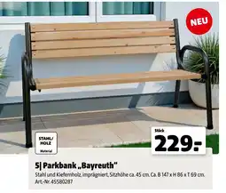 Hagebau Parkbank bayreuth Angebot