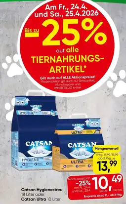 Eurospar Catsan Hygienestreu Angebot