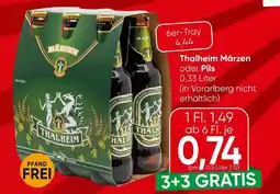 Eurospar Thalheim märzen oder pils Angebot