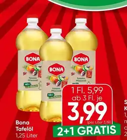 Eurospar Bona tafelöl Angebot