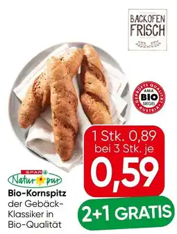 Eurospar Natur pur bio-kornspitz Angebot