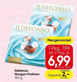 Eurospar Ildefonso Nougat-Pralinen Angebot