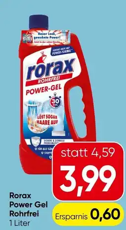Eurospar Rorax power gel rohrfrei Angebot