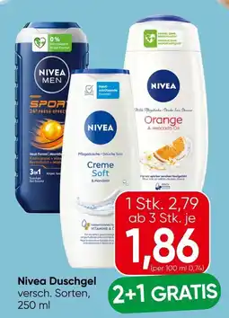 Eurospar Nivea Duschgel Angebot