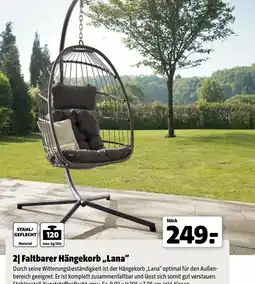 Hagebau Faltbarer hängekorb lana Angebot