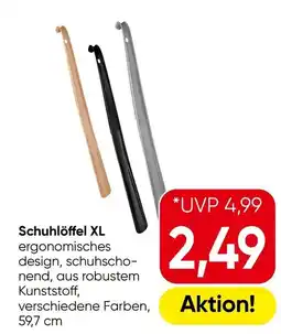 Eurospar Schuhlöffel XL Angebot