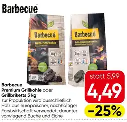 Eurospar Barbecue Premium Grillkohle oder Grillbriketts Angebot