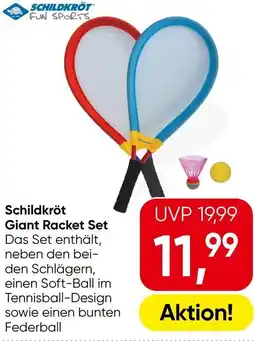 Eurospar Schildkröt giant racket set das set Angebot