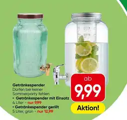 Eurospar Getränkespender Angebot