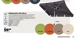 Hagebau Balkonschirm Angebot