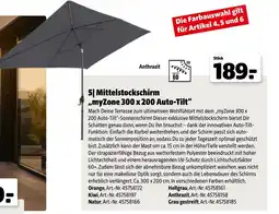 Hagebau Mittelstockschirm myZone Angebot