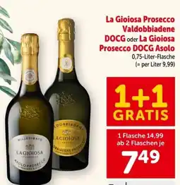 Interspar La Gioiosa Prosecco Valdobbiadene Angebot