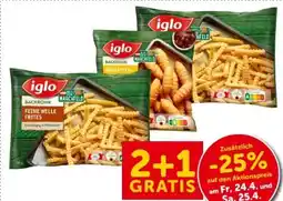 Interspar Iglo Kartoffelprodukte Angebot