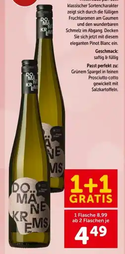 Interspar Domäne Krems Pinot Blanc Angebot