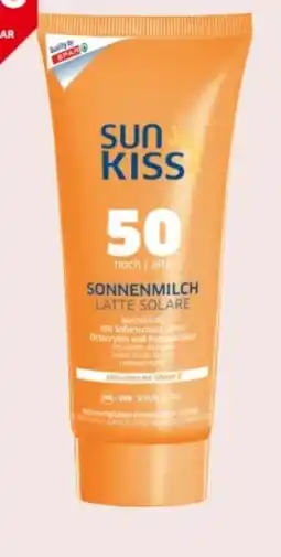 Interspar Sun Kiss Sonnenmilch LSF 50 Angebot
