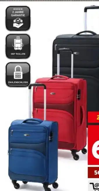 Interspar New York Softschalen-Koffer Professional Angebot