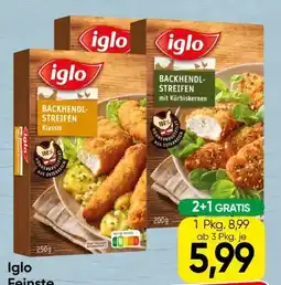 Spar Iglo Backhendlstreifen Angebot