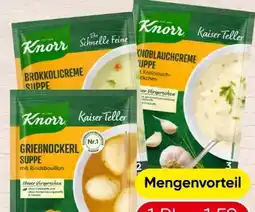 Spar Knorr Kaiserteller Suppe Angebot