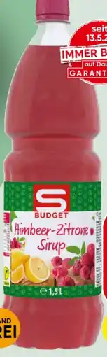 Spar S Budget Sirup Angebot
