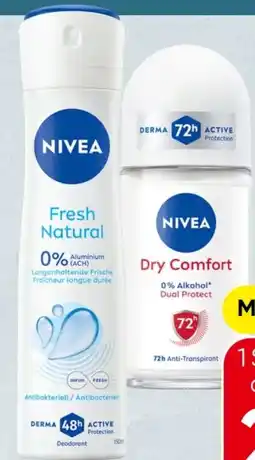 Spar Nivea Deo Roll On Angebot