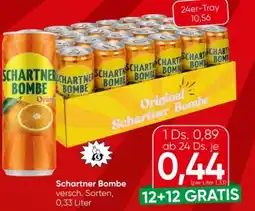 Eurospar Schartner Bombe Limonade Angebot