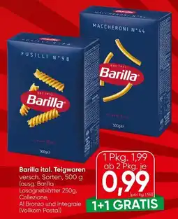Eurospar Barilla Teigwaren Angebot