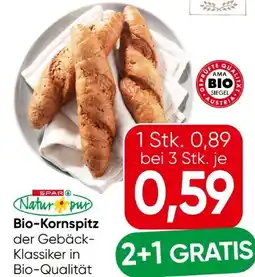 Eurospar Spar Natur pur Bio-Kornspitz Angebot