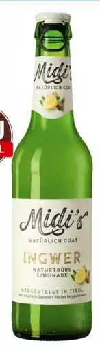Eurospar Midi's Limonaden Angebot