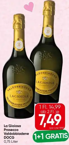 Eurospar La Gioiosa Prosecco Valdobbiadene Angebot