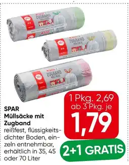 Eurospar Spar Zugband-Müllsäcke Angebot