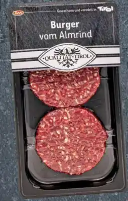 Spar Tann Qualität Tirol Burger Angebot