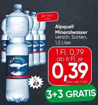 Alpquell Mineralwasser