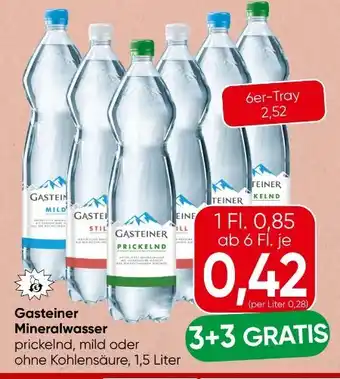 Gasteiner Mineralwasser