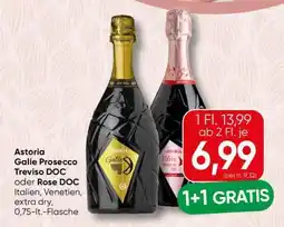 Spar Astoria Galie Prosecco Treviso DOC oder Rosé DOC Angebot