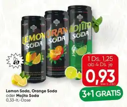 Spar Lemon Soda, Orange Soda oder Mojito Soda Angebot