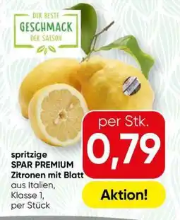 Spar SPAR PREMIUM Zitronen mit Blatt Angebot