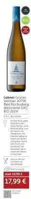 Interspar Lobner Grüner Veltliner 1ÖTW Ried Rochusberg Weinviertel DAC BIO 2024 Angebot