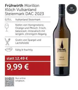 Interspar Frühwirth Morillon Klöch Vulkanland Steiermark DAC 2023 Angebot