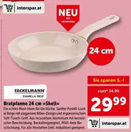 Interspar Bratpfanne 24 cm Shell Angebot