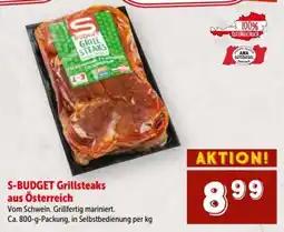 Interspar S-BUDGET Grillsteaks aus Österreich Angebot