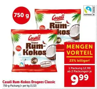 Interspar Casali Rum-Kokos Dragees Classic Angebot