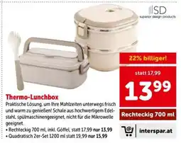 Interspar Thermo-Lunchbox Angebot