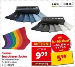 Interspar Camano Erwachsenen-Socken Angebot