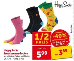 Interspar Happy Socks Erwachsenen-Socken Angebot