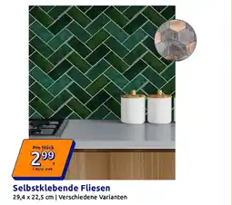 Action Selbstklebende Fliesen Angebot