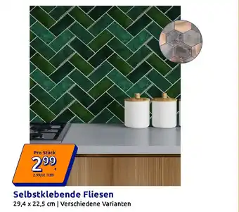 Action Selbstklebende Fliesen Angebot