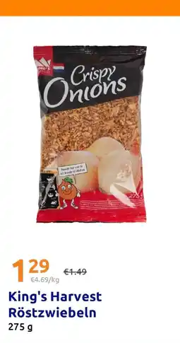 Action King's Harvest Röstzwiebeln Angebot