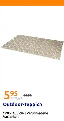 Action Outdoor-Teppich Angebot